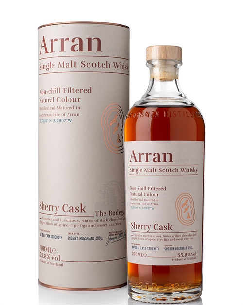 Arran The Bodega Sherry Cask Single Island Malt Whisky 55,8%
