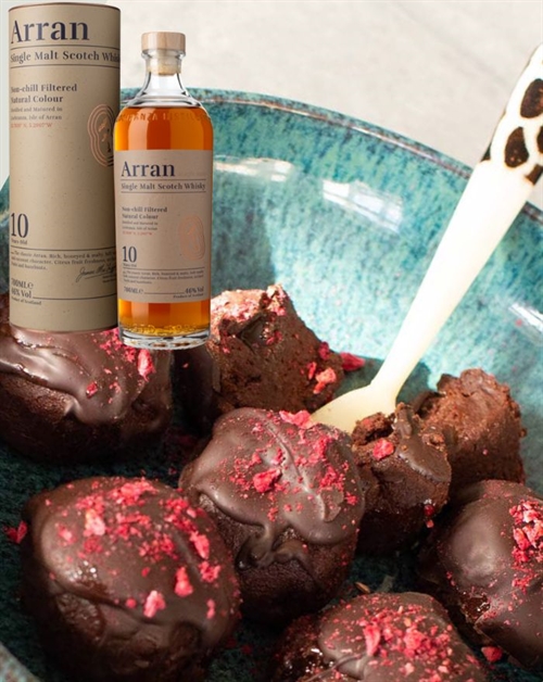Arran Chokolade Whiskykugler - Mad med promiller af Jan Ohrt - Arran Whisky