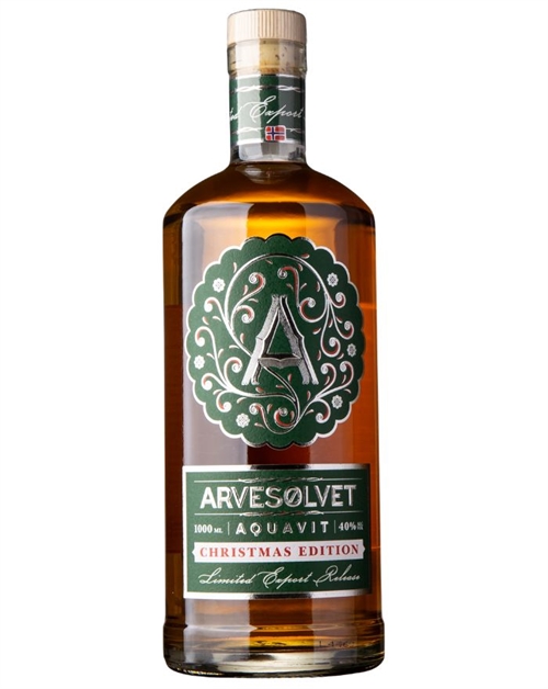 Arvesølvet Christmas Det Norske Brenneri Norge Akvavit 100 cl 40%