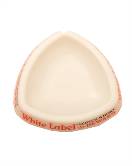 Askebæger med Dewars whiskylogo 1