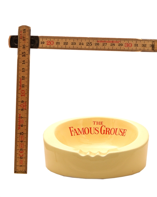Askebæger med The Famous Grouse whiskylogo 2