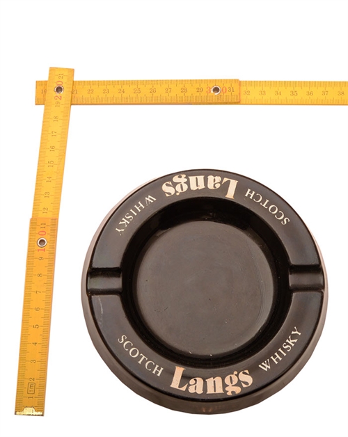 Askebæger med Langs whiskylogo 1