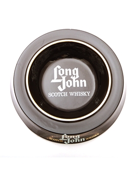 Askebæger med Long John whiskylogo 2
