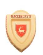 Askebæger med Mackinlays whiskylogo 1