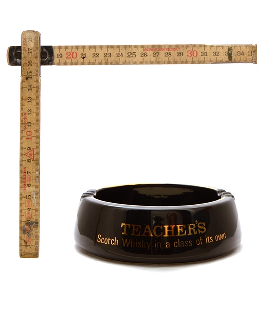 Askebæger med Teachers whiskylogo 2