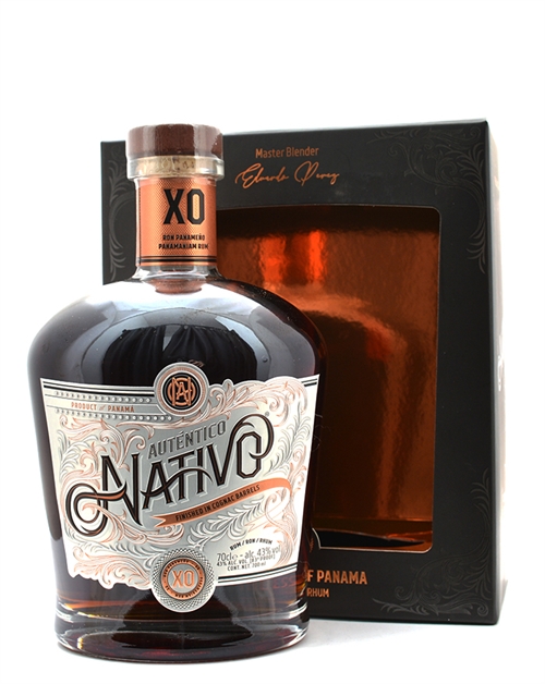 Autentico Nativo XO Blended Panama Rom 70 cl 43%