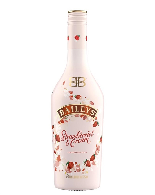 Baileys Strawberries & Cream Limited Edition Irsk Cream Likør 70 cl 17%