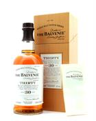 Balvenie Thirty 30 år Woodbox Single Speyside Malt Whisky 70 cl 47,3%