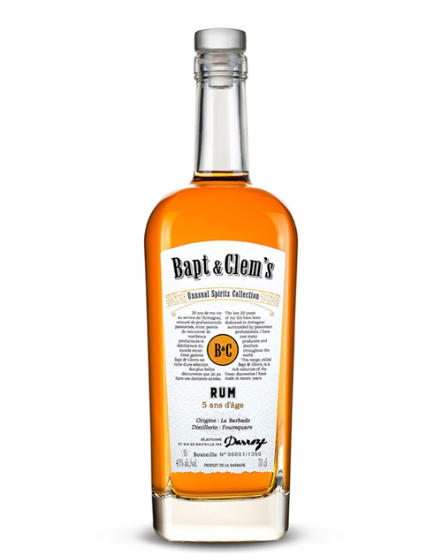 Foursquare 5 år Bapt & Clems Wine Cask Finish Barbados Rom 43%