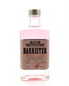 Barrister Pink Jordbær Small Batch Gin 25 cl 40%