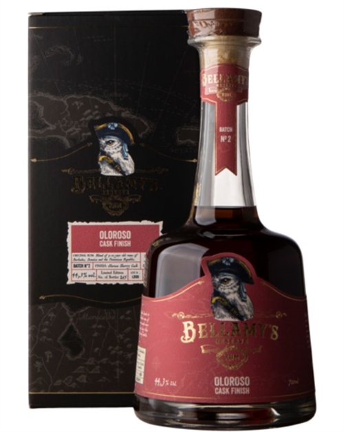 Bellamys Reserve Rum Oloroso Cask Finish Barbados Rom 70 cl 44,3%