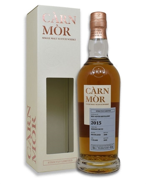 Ben Nevis 2015/2022 Càrn Mòr 7 år Single Highland Malt Whisky 47,5%