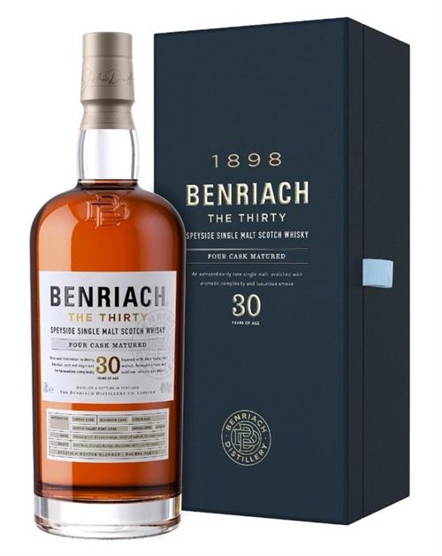 BenRiach The Thirty 30 år Single Speyside Malt Whisky 70 cl 46%