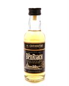 BenRiach Miniature 10 år Curiositas Single Peated Malt Scotch Whisky 5 cl 46%