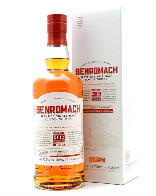 Benromach Vintage Cask Strength Batch 4 Single Speyside Malt Whisky 57,2%
