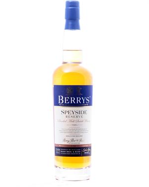 Selected by Berry\'s Speyside Reserve 10 år Blended Malt Scotch Whisky 46%