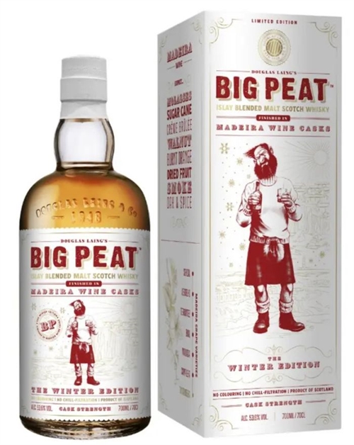 Big Peat Winter Edition Madeira Cask Douglas Laing Islay Blended Malt Scotch Whisky 53,6%