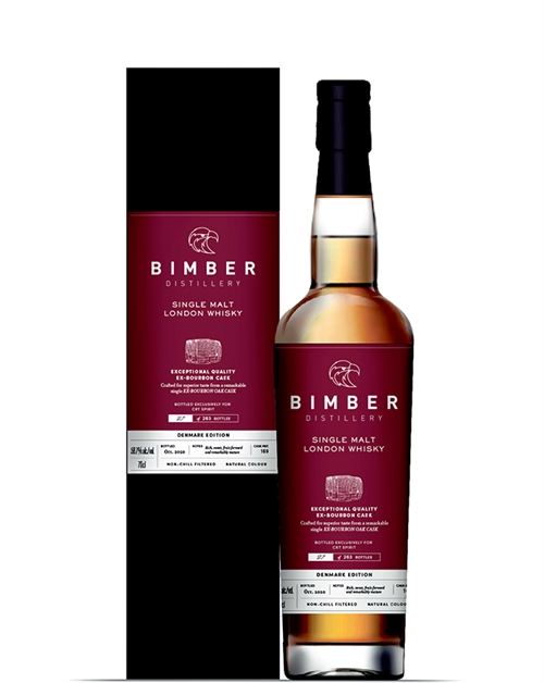 Bimber Denmark Edition Ex-Bourbon Cask Single Malt London Whisky 70 cl 58,7%
