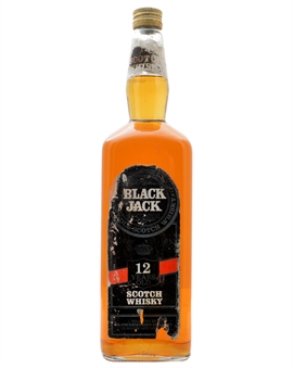 Black Jack 12 år Very Old Scotch Whisky 100 cl 40% Vintage Flaske #10