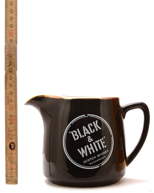 Black & White Whiskykande 1 Vandkande Waterjug