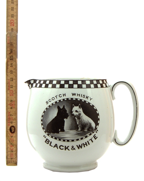Black & White Whiskykande 13 Vandkande Waterjug