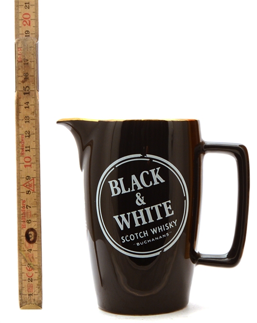 Black & White Whiskykande 5 Vandkande Waterjug