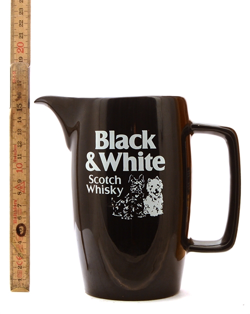 Black & White Whiskykande 8 Vandkande Waterjug