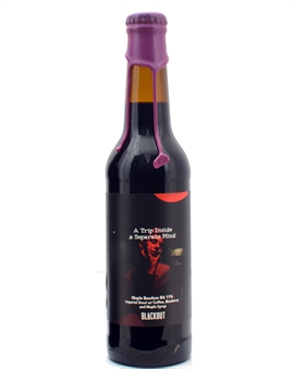 Blackout Brewing A Trip Inside a Separate Mind Maple Bourbon BA Imperial Stout Øl Specialøl 33 cl 11%