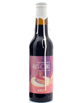 Blackout Brewing Anti Cake Deluxe Blend Bourbon BA Imperial Stout Øl Specialøl 33 cl 11%