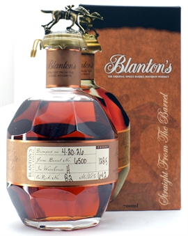 Blantons Single Barrel proof 128,5 Straight from the Barrel Kentucky Straight Bourbon Whiskey 64,25%
