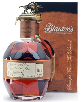 Blantons Single Barrel proof 130,3 Straight from the Barrel Kentucky Straight Bourbon Whiskey 65,15%