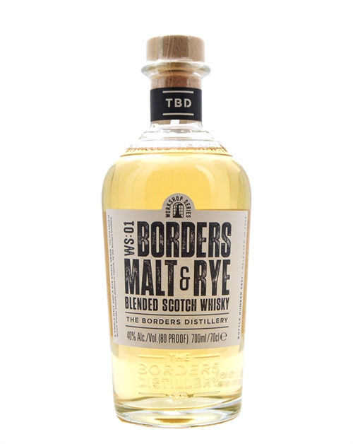 Borders Malt & Rye Blended Scotch Whisky 70 cl 40%