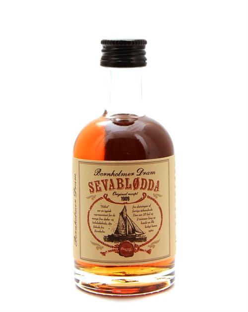 Bornholmer Dram Miniature SevaBlødda Dansk Bitter 5 cl 40%