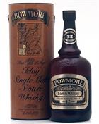 Bowmore 12 år Dumpy Old Version Liter Single Islay Malt Whisky 43%
