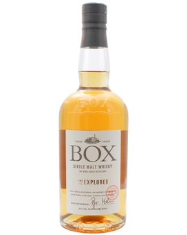 Box Whisky The Explorer 2015 Box Destilleri Svensk Single Malt Whisky 50 cl 48,3%