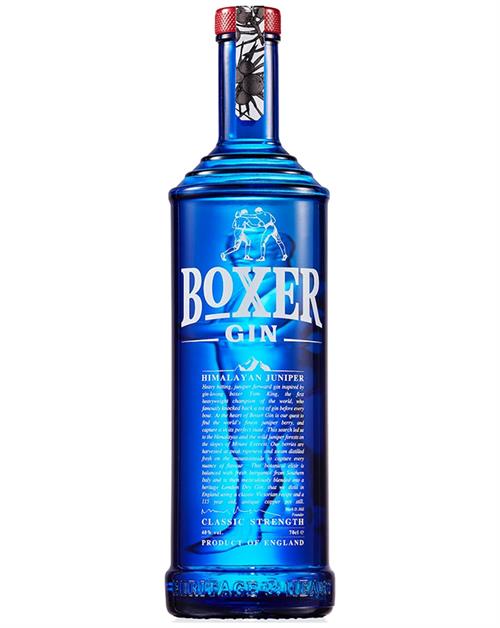 Boxer Gin Premium London Dry Gin fra England 70 cl 40 alkoholprocent