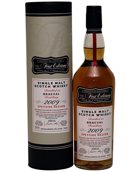Braeval 2009 The First Edition 14 år Speyside Single Malt Scotch Whisky 70 cl 62%