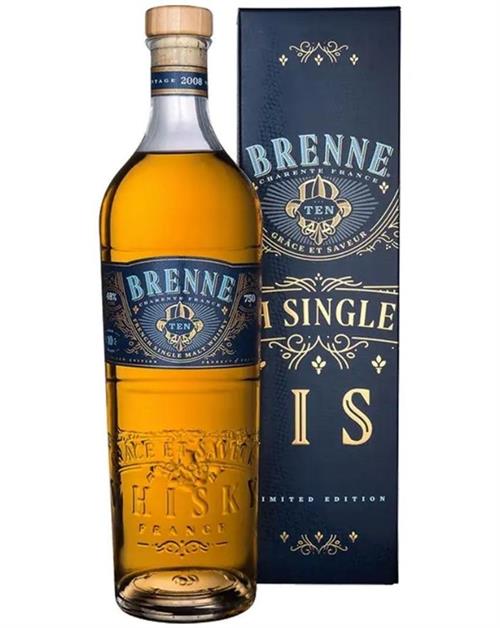 Brenne Ten Økologisk Fransk Single Malt Whisky 48%