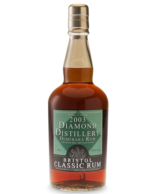 Diamond Distillery 2003/2015 Bristol Classic Guyana Rom 70 cl 43%