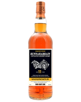 Bunnahabhain Unpeated Sherrybomb 11 år Signatory Islay Single Malt Scotch Whisky 70 cl 48%
