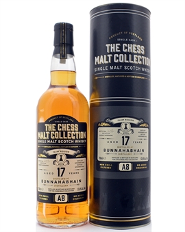 Bunnahabhain 17 år The Chess Malt Collection Islay Single Malt Scotch Whisky 53,4%