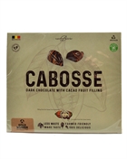 Cabosse Mørk Chokolade med kakaofrugt fyld 120g.