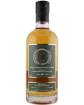 Cameronbridge 1992/2025 Cadenheads Original Collection 33 år Single Grain Malt Whisky 70 cl 42,7%