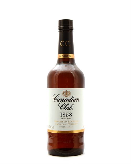 Canadian Club 1858 Original Imported Blended Canadian Whisky 40%