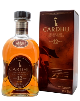 Cardhu 12 år Single Highland Malt Scotch Whisky 70 cl 40%