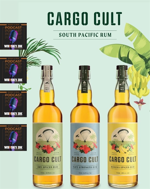 Cargo Cult - Få historien bag rom brandet og lyt til vores podcast