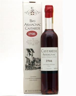 Castarede 1946 Vintage Appellation Bas Armagnac Controlee 50 cl 40%