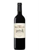 Chateau Trois Moulins 2016 Haut-Medoc Cru Bourgeois Bordeaux Rødvin 13,5%