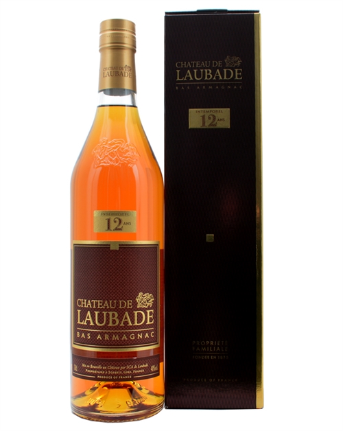 Chateau de Laubade 12 år Intemporel Bas Armagnac 70 cl 40%