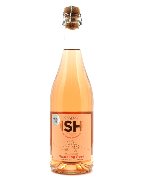 Chateau del ISH Alkoholfri Vin Sparkling Rose 75 cl 0%